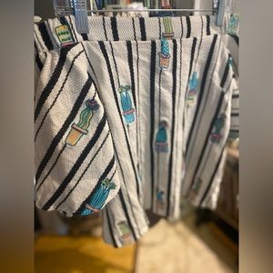 Off the shoulder cactus blouse